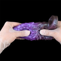 5.98in Dragon Beast Creature Fantasy Hollow Dildo Sleeve For Cock Enlarge