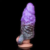 5.98in Dragon Beast Creature Fantasy Hollow Dildo Sleeve For Cock Enlarge
