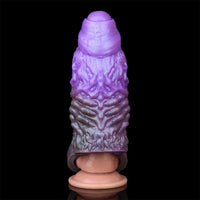 5.98in Dragon Beast Creature Fantasy Hollow Dildo Sleeve For Cock Enlarge