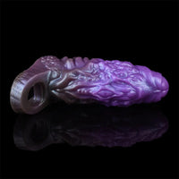 5.98in Dragon Beast Creature Fantasy Hollow Dildo Sleeve For Cock Enlarge