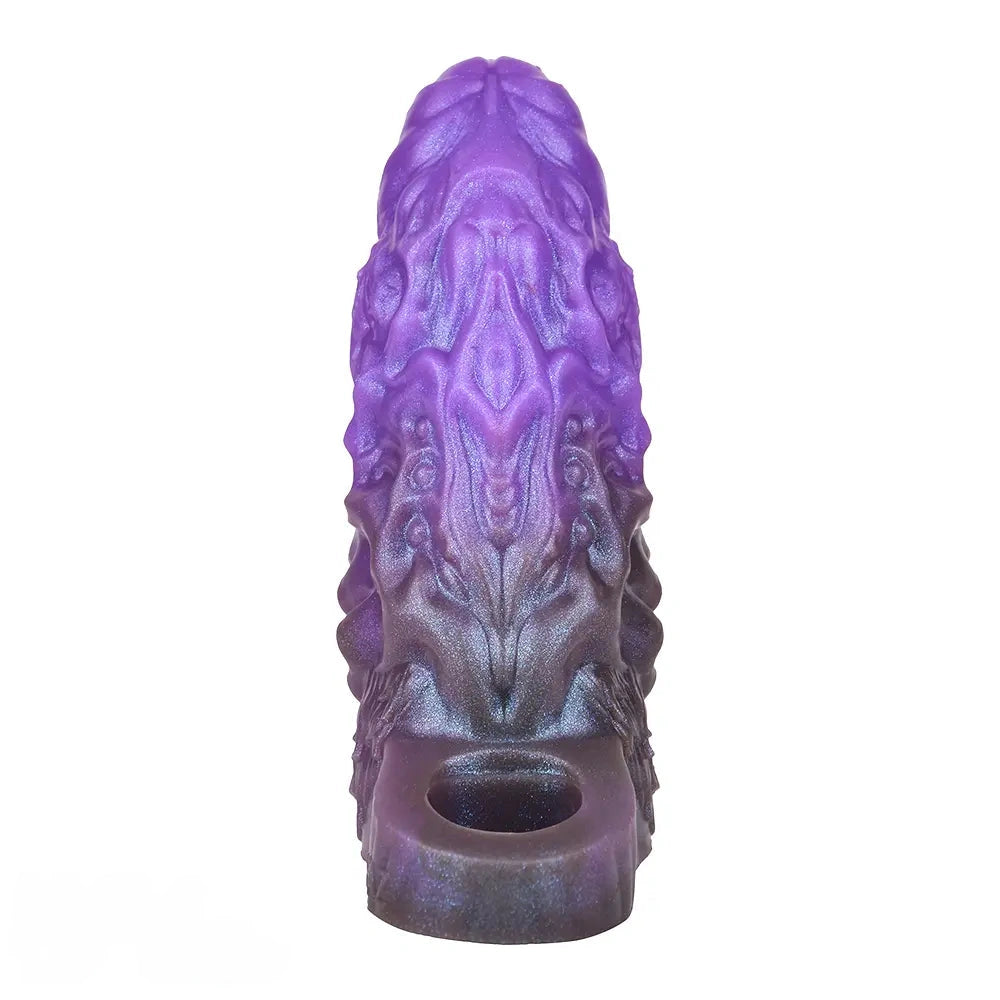5.98in Dragon Beast Creature Fantasy Hollow Dildo Sleeve For Cock Enlarge