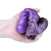 5.98in Dragon Beast Creature Fantasy Hollow Dildo Sleeve For Cock Enlarge