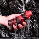 5.98in Silicone Dog Cock Hollow Sleeve Knot Dildo With Cock Ring For Vagina
