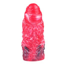 5.98in Uncut Soft Hollow Dildo Built-in keel Vibration Remote Cock Sleeve
