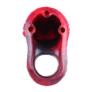 5.98in Uncut Soft Hollow Dildo Built-in keel Vibration Remote Cock Sleeve
