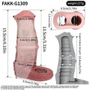 5.9in 6.1in Soft Durable Silicone Penis Thickening Lengthening Dildo Sleeve