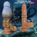 5.9in 6.29in 6.69in Hollow Octopus Dildo Sleeve Hands-free For Anal Love