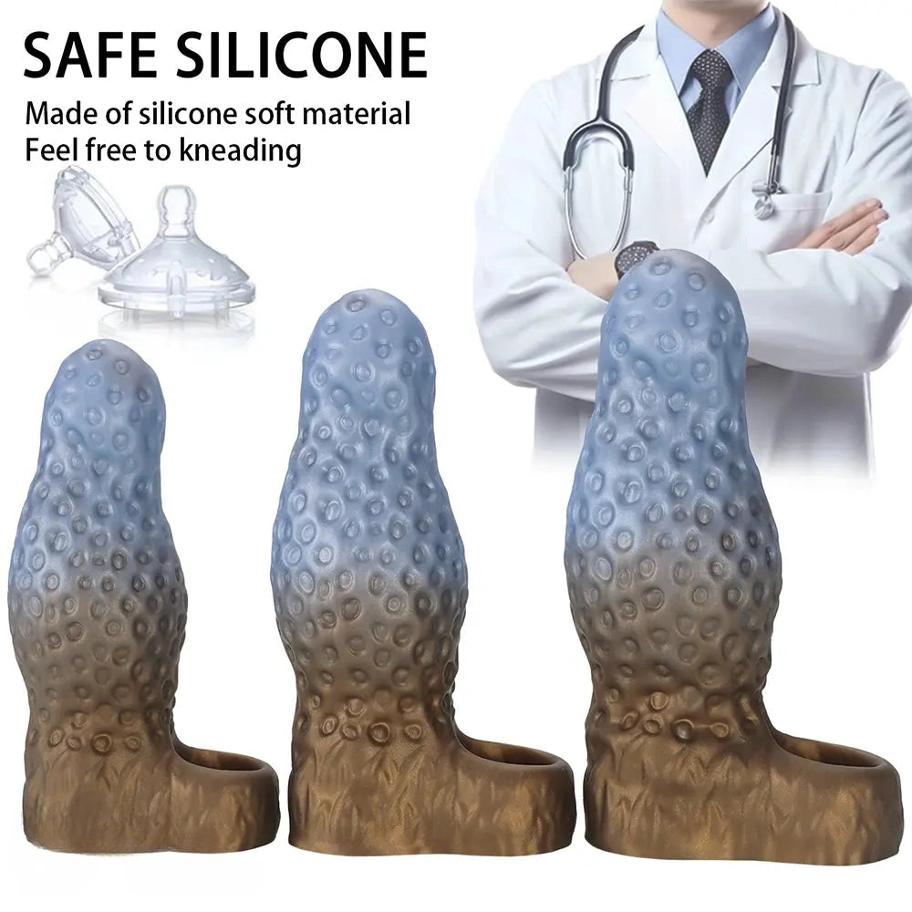 5.9in 6.29in 6.69in Hollow Octopus Dildo Sleeve Hands-free For Anal Love