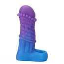 5.9in 6.29in 6.69in Hollow Spiked Horse Dildo Sleeve For Prostate Stimulation