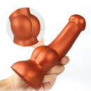 5.9in 6.3in 7.09in Silicone Soft Dog Cock Dildo For Increased Sex