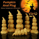 5.9in 6.69in 7.48in 8.26in 9.05in 9.84in Halloween Pumpkin Anal Plug Dildo