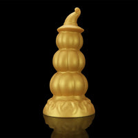5.9in 6.69in 7.48in 8.26in 9.05in 9.84in Halloween Pumpkin Anal Plug Dildo