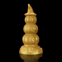 5.9in 6.69in 7.48in 8.26in 9.05in 9.84in Halloween Pumpkin Anal Plug Dildo