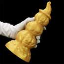 5.9in 6.69in 7.48in 8.26in 9.05in 9.84in Halloween Pumpkin Anal Plug Dildo