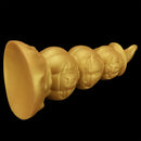 5.9in 6.69in 7.48in 8.26in 9.05in 9.84in Halloween Pumpkin Anal Plug Dildo