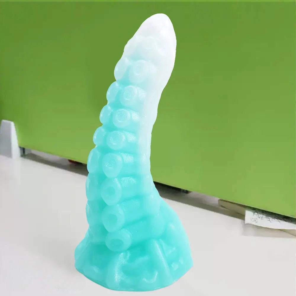 5.9in 6.69in 8.66in Big Animal Tentacle Silicone Soft Dildo For Women