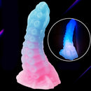 5.9in 6.69in 8.66in Big Animal Tentacle Silicone Soft Dildo For Women