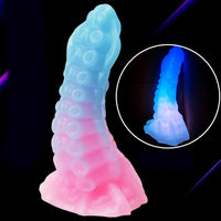 5.9in 6.69in 8.66in Big Animal Tentacle Silicone Soft Dildo For Women
