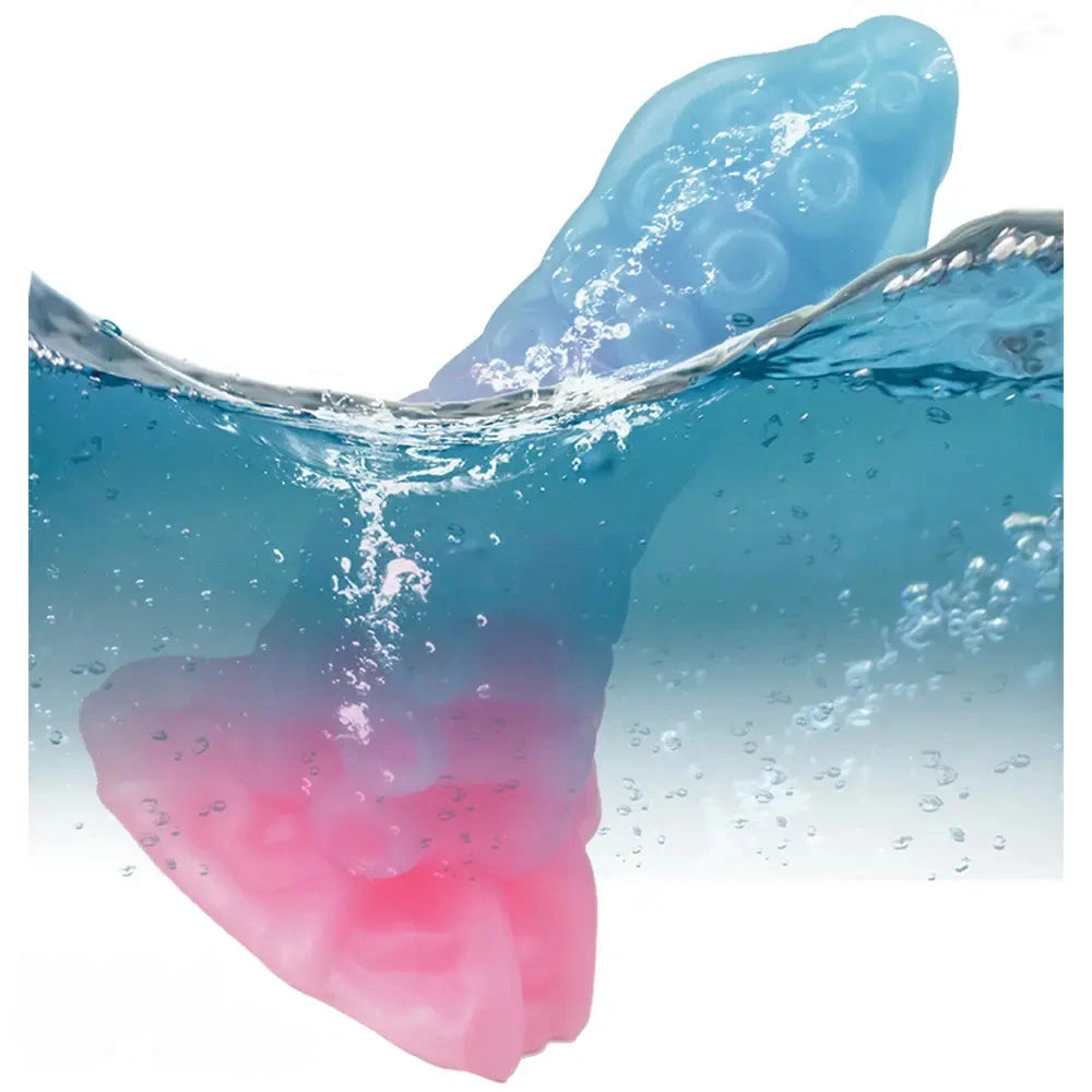 5.9in 6.69in 8.66in Big Animal Tentacle Silicone Soft Dildo For Women