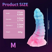 5.9in 6.69in 8.66in Big Animal Tentacle Silicone Soft Dildo For Women