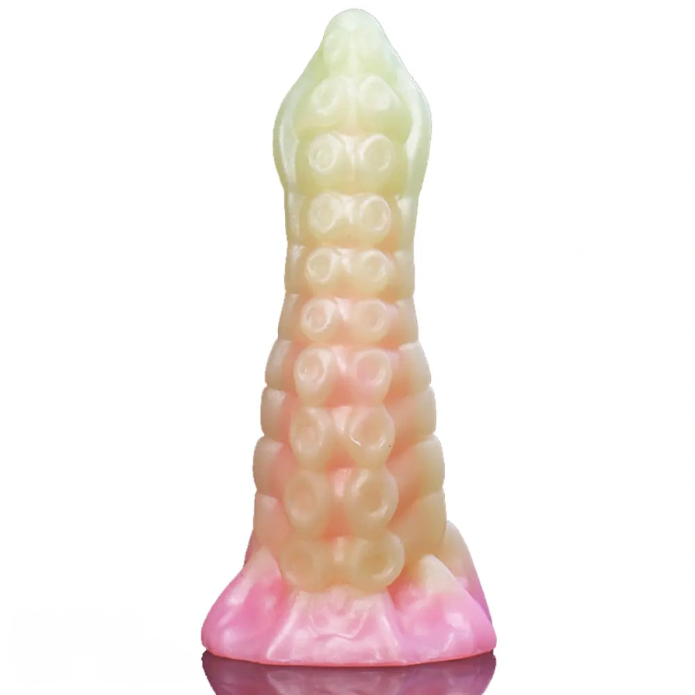 5.9in 6.69in 8.66in Big Animal Tentacle Silicone Soft Dildo For Women