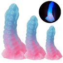 5.9in 6.69in 8.66in Big Animal Tentacle Silicone Soft Dildo For Women