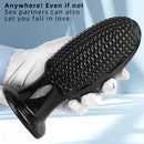 5.9in 6.7in 8.07in Black PVC Thread Granules Corn Dildo For Anal Sex