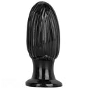 5.9in 6.7in 8.07in Black PVC Thread Granules Corn Dildo For Anal Sex