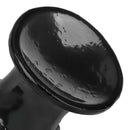 5.9in 6.7in 8.07in Black PVC Thread Granules Corn Dildo For Anal Sex