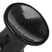 5.9in 6.7in 8.07in Black PVC Thread Granules Corn Dildo For Anal Sex