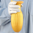 5.9in 6.7in 8.07in Liquid Silicone Thread Granules Soft Corn Gold Dildo