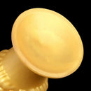 5.9in 6.7in 8.07in Liquid Silicone Thread Granules Soft Corn Gold Dildo