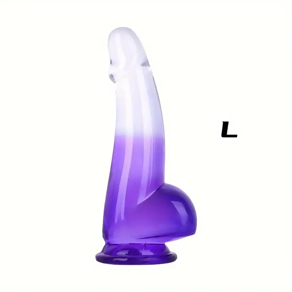 5.9in 6.88in 8.26in 9.84in Real Dildo Penis Anal Expander For Anus