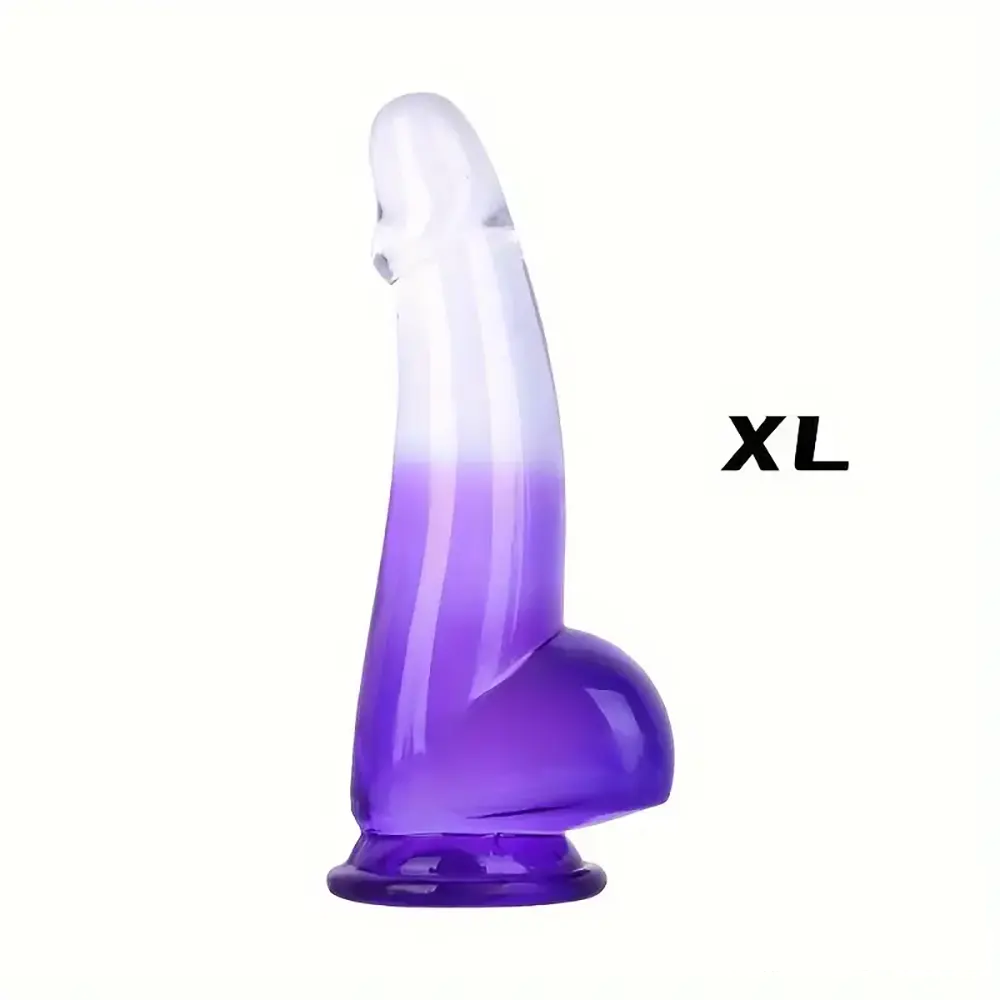5.9in 6.88in 8.26in 9.84in Real Dildo Penis Anal Expander For Anus
