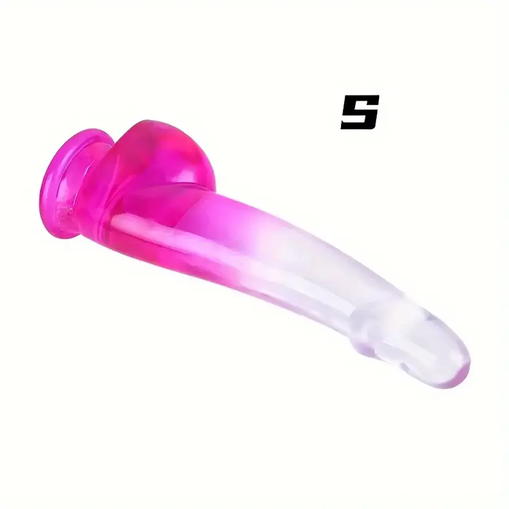 5.9in 6.88in 8.26in 9.84in Real Dildo Penis Anal Expander For Anus