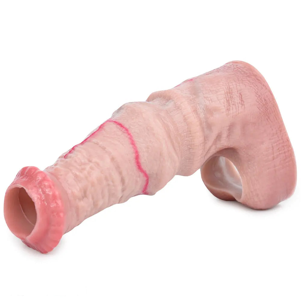 5.9in 7.04in Horse Cock Silicone Lifelike Dildo Sleeve Perfect Gift For Him