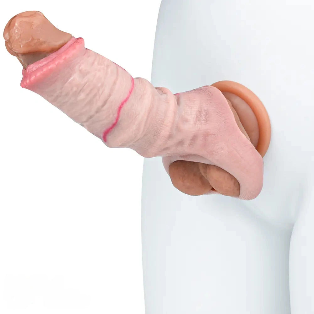5.9in 7.04in Horse Cock Silicone Lifelike Dildo Sleeve Perfect Gift For Him