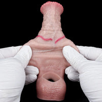 5.9in 7.04in Horse Cock Silicone Lifelike Dildo Sleeve Perfect Gift For Him