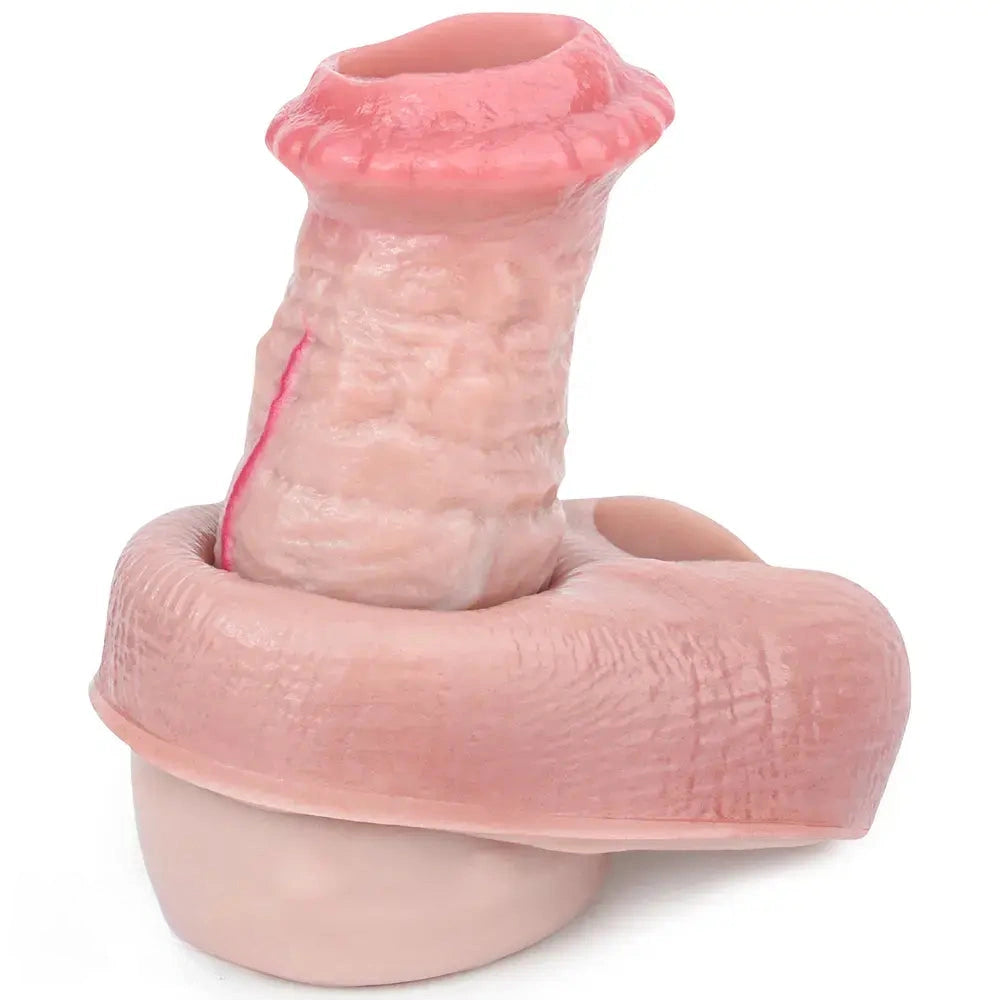 5.9in 7.04in Horse Cock Silicone Lifelike Dildo Sleeve Perfect Gift For Him