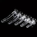 5.9in 7.08in 8.07in 9.64in 10.82in Crystal Clear Dildo For Women