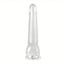5.9in 7.08in 8.07in 9.64in 10.82in Crystal Clear Dildo For Women