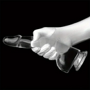 5.9in 7.08in 8.07in 9.64in 10.82in Crystal Clear Dildo For Women