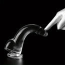 5.9in 7.08in 8.07in 9.64in 10.82in Crystal Clear Dildo For Women