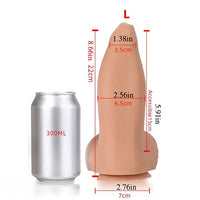 5.9in 7.09in 8.66in 9.45in 11.02in Silicone Big Thick Dildo For Women