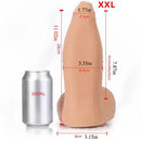 5.9in 7.09in 8.66in 9.45in 11.02in Silicone Big Thick Dildo For Women