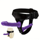 5.9in 7.1in Wearable Adjustable Panty Harness Strap on Dual Dildos