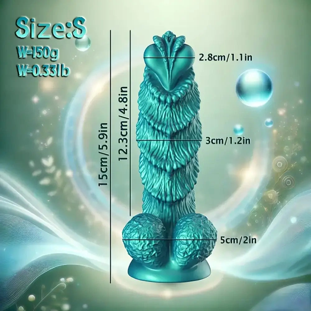 5.9in 7.5in Fantasy Bee Oz-Inspired Monster Knot G Spot Soft Anal Dildo