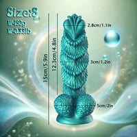 5.9in 7.5in Fantasy Bee Oz-Inspired Monster Knot G Spot Soft Anal Dildo