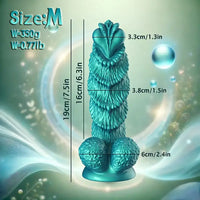 5.9in 7.5in Fantasy Bee Oz-Inspired Monster Knot G Spot Soft Anal Dildo