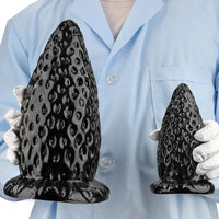 5.9in 8.07in 9.84in Super Thick Strawberry Penis Anal Plug PVC Female Dildo